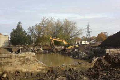 Narva veetöötlusjaama lammutamistööde I etapp